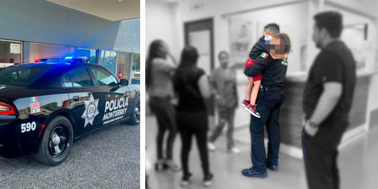 AUXILIAN NIÑO - VISION 360 - LA VISION 360 Policías De Monterrey Auxilian A Niño En Emergencia Médica