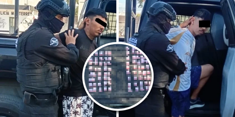 JÓVENES DETENIDOS CON 109 ENVOLTORIOS DE DROGA - VISION 360 - LA VISION 360 detenidos con droga