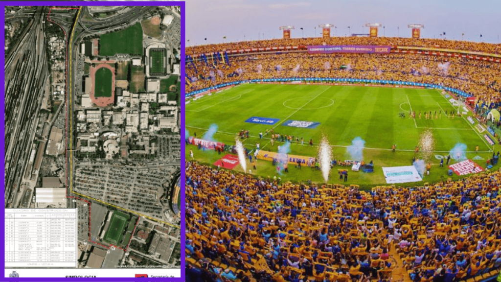 estadio de Tigres - LA VISION 360 estadio-de-tigres-ajuste-territorial-monterrey-san-nicolás-predio-cedido-uanl