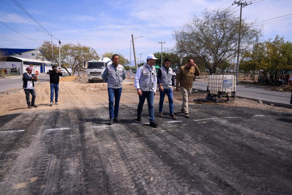 más obras se implementaran en av. no reelección para el parque lineal en Monterrey