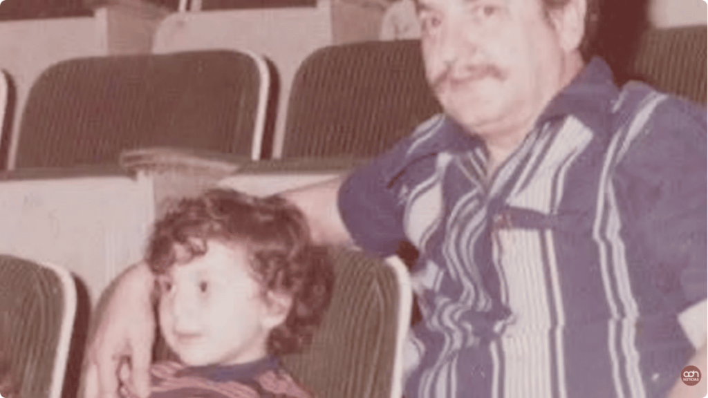 adrián y su padre