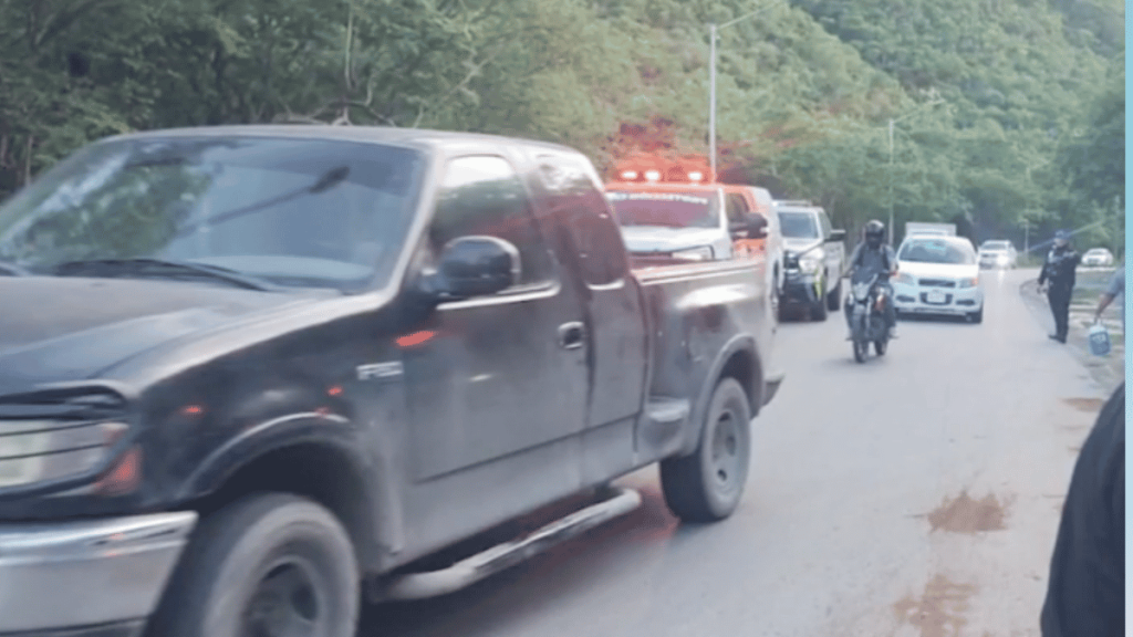 accidente-vial-en-santiago - LA VISION 360 choque en Santiago sobre el Camino a la Cueva de los Murciélagos