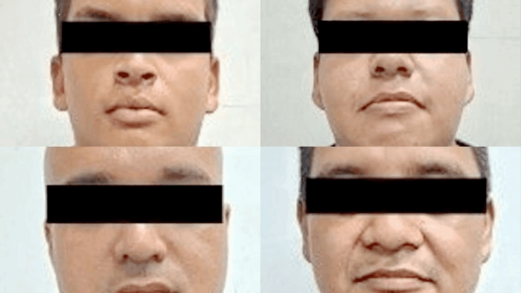 Cuatro detenidos de Veracruz